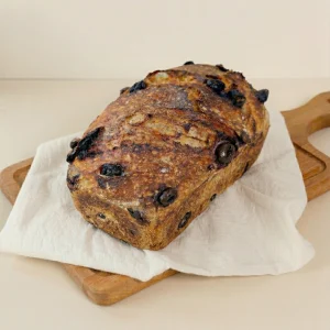Pan con arándanos
