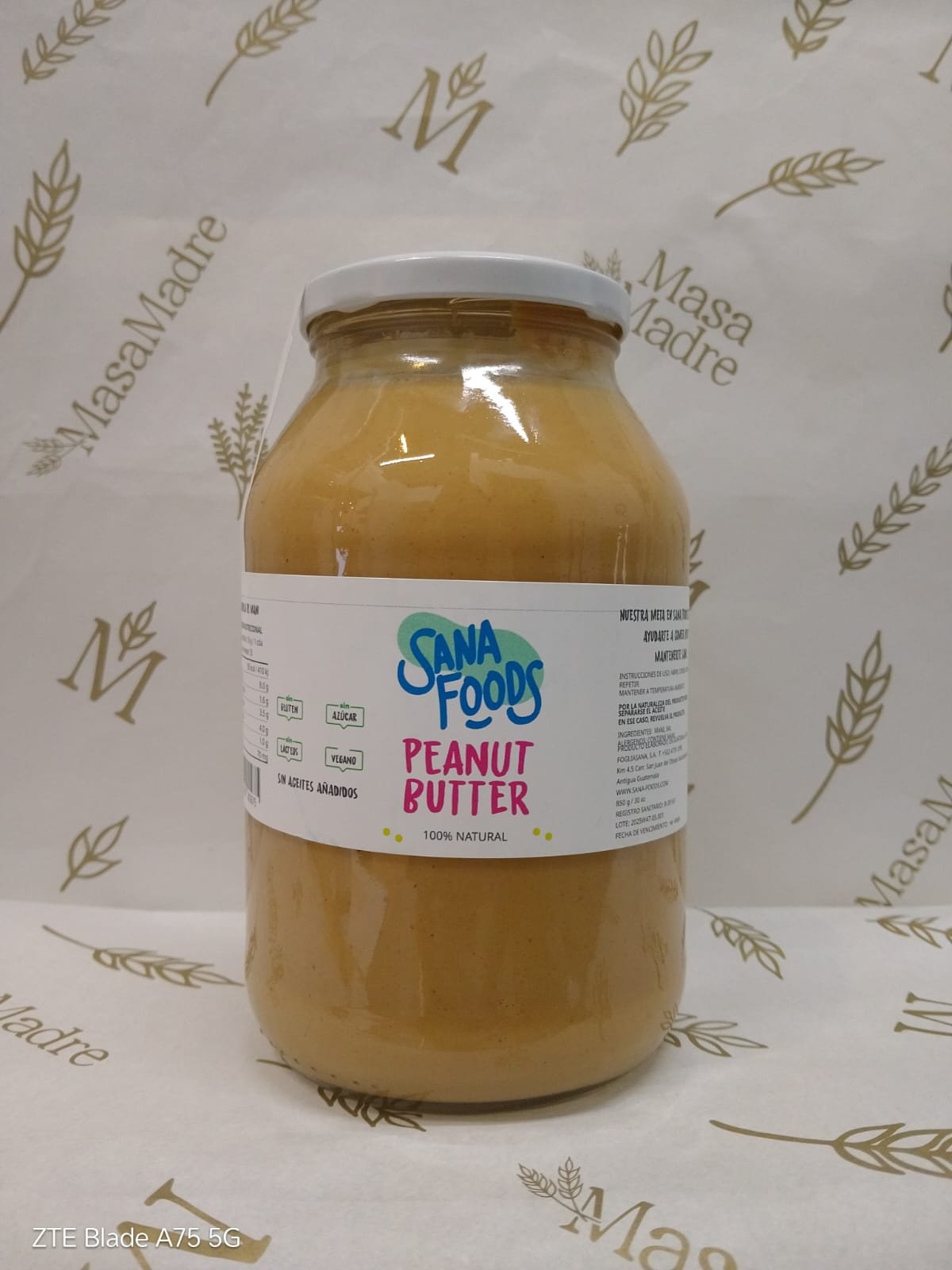 Peanut Butter 850g. Mantequilla de maní