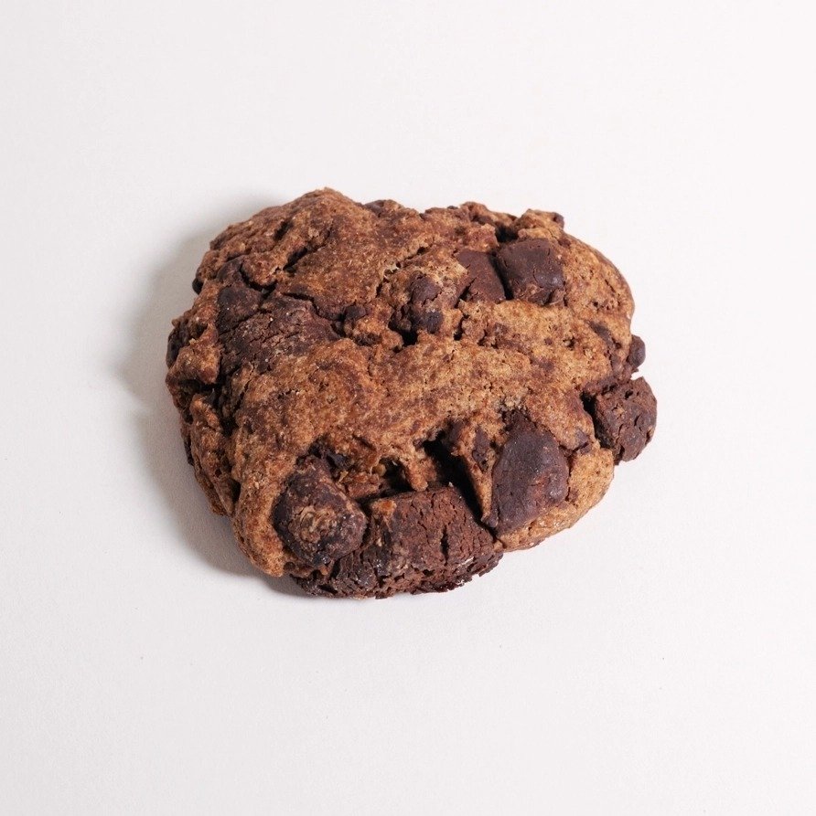 Galleta de chispas de chocolate con café